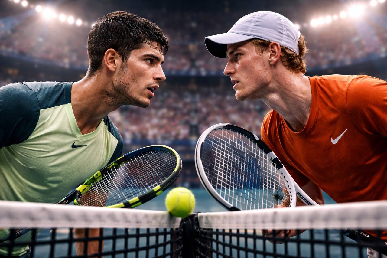 Rivalità Alcaraz-Sinner: analisi tecnica e prospettive del match di oggi